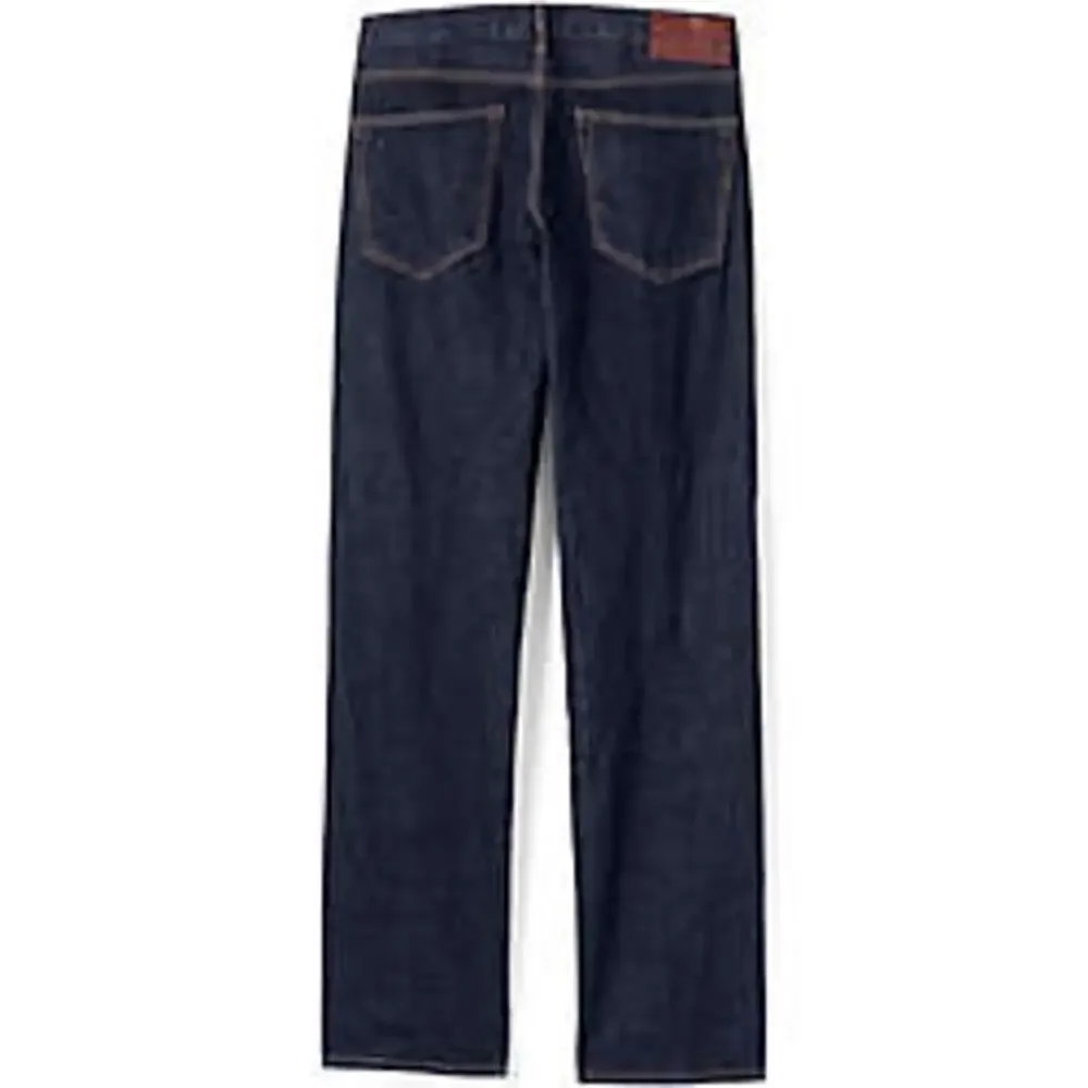 Lands’ End Men’s 5 Pocket Denim Jeans – Traditional Fit – Size 35